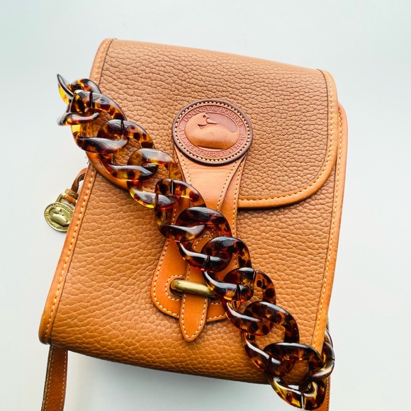 Dooney and Bourke AWL mini  Essex Crossbody Bag Peanut - Picture 5 of 16